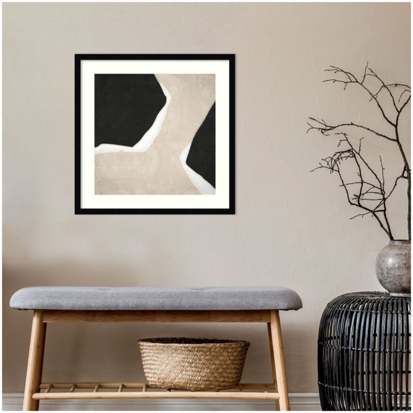 Eon I Framed Wall Art Print