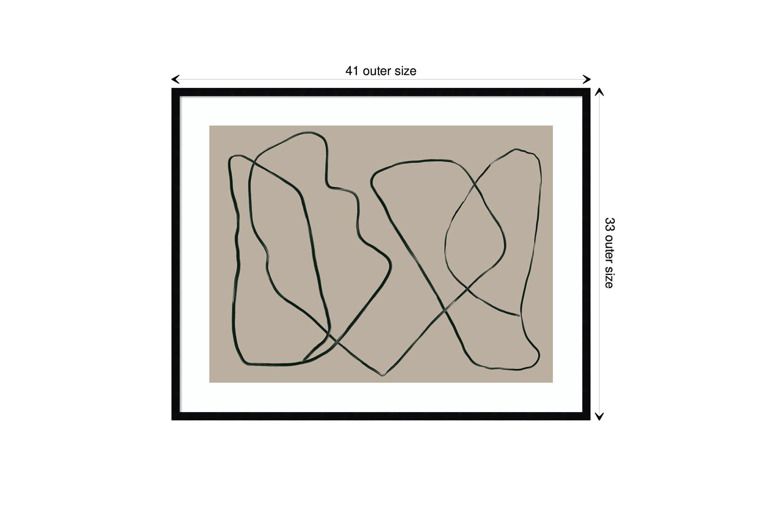 Stacks by Urban Road Wood Framed Wall Art Print