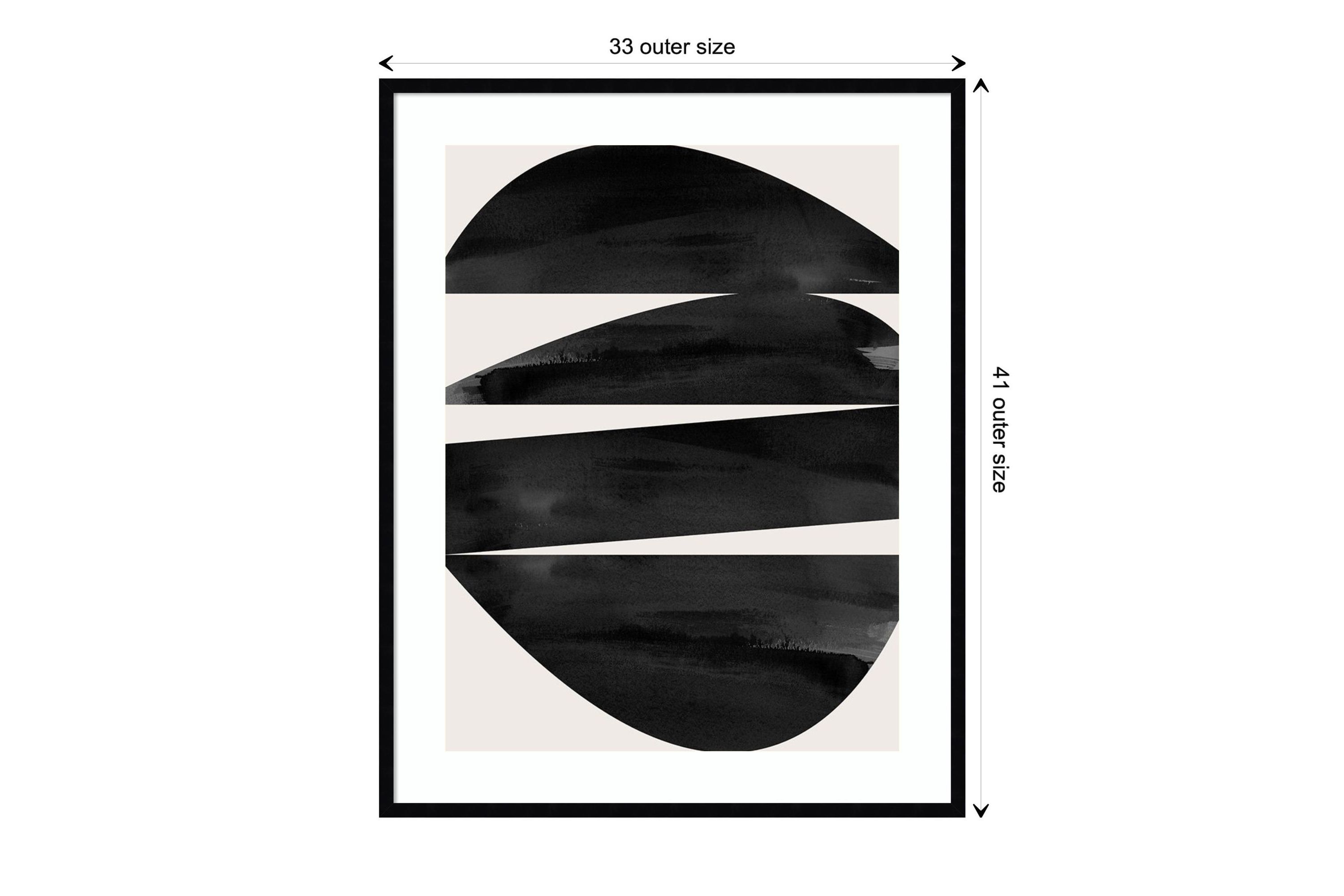 Totem II by Urban Road Wood Framed Wall Art Print