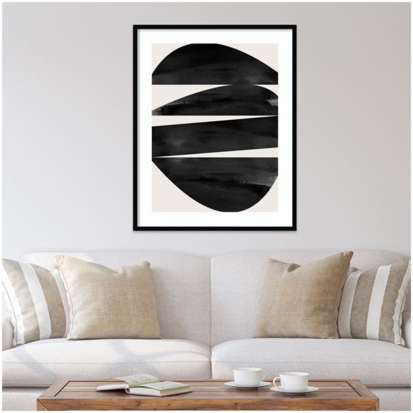 Totem II by Urban Road Wood Framed Wall Art Print