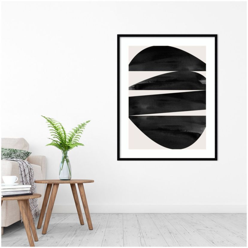 Totem II by Urban Road Wood Framed Wall Art Print