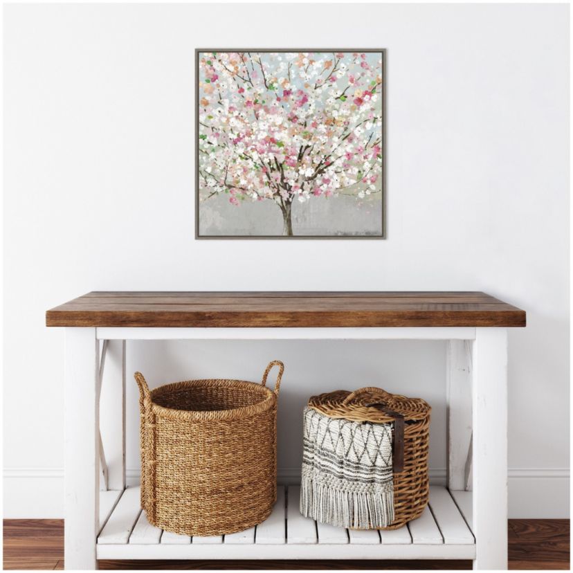 Spring Love Framed Canvas Wall Art Print