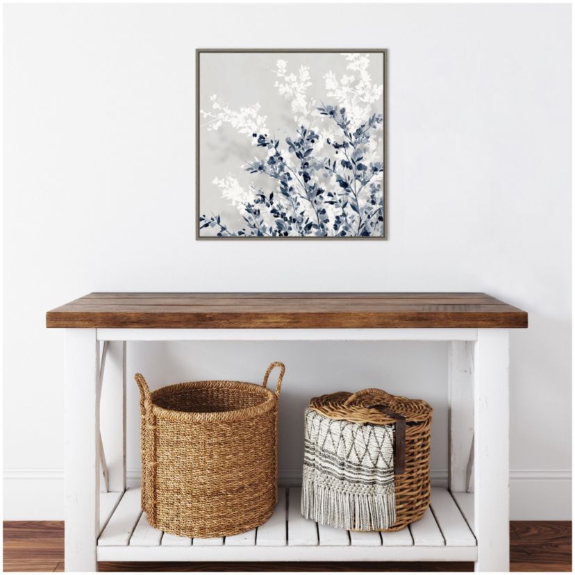 Blue Spring I Framed Canvas Wall Art Print