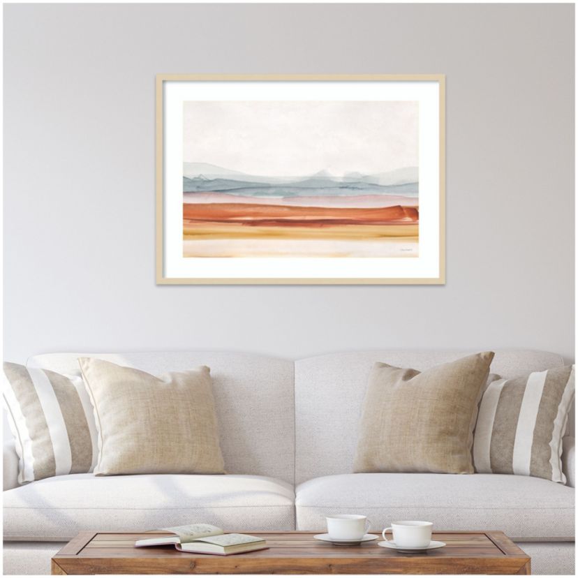 Sierra Hills 01 by Lisa Audit Wood Framed Wall Art Print