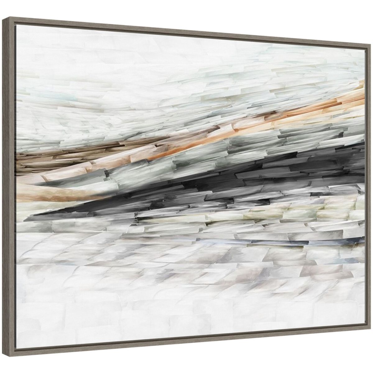 Lady of the Rocks II Framed Canvas Wall Art Print