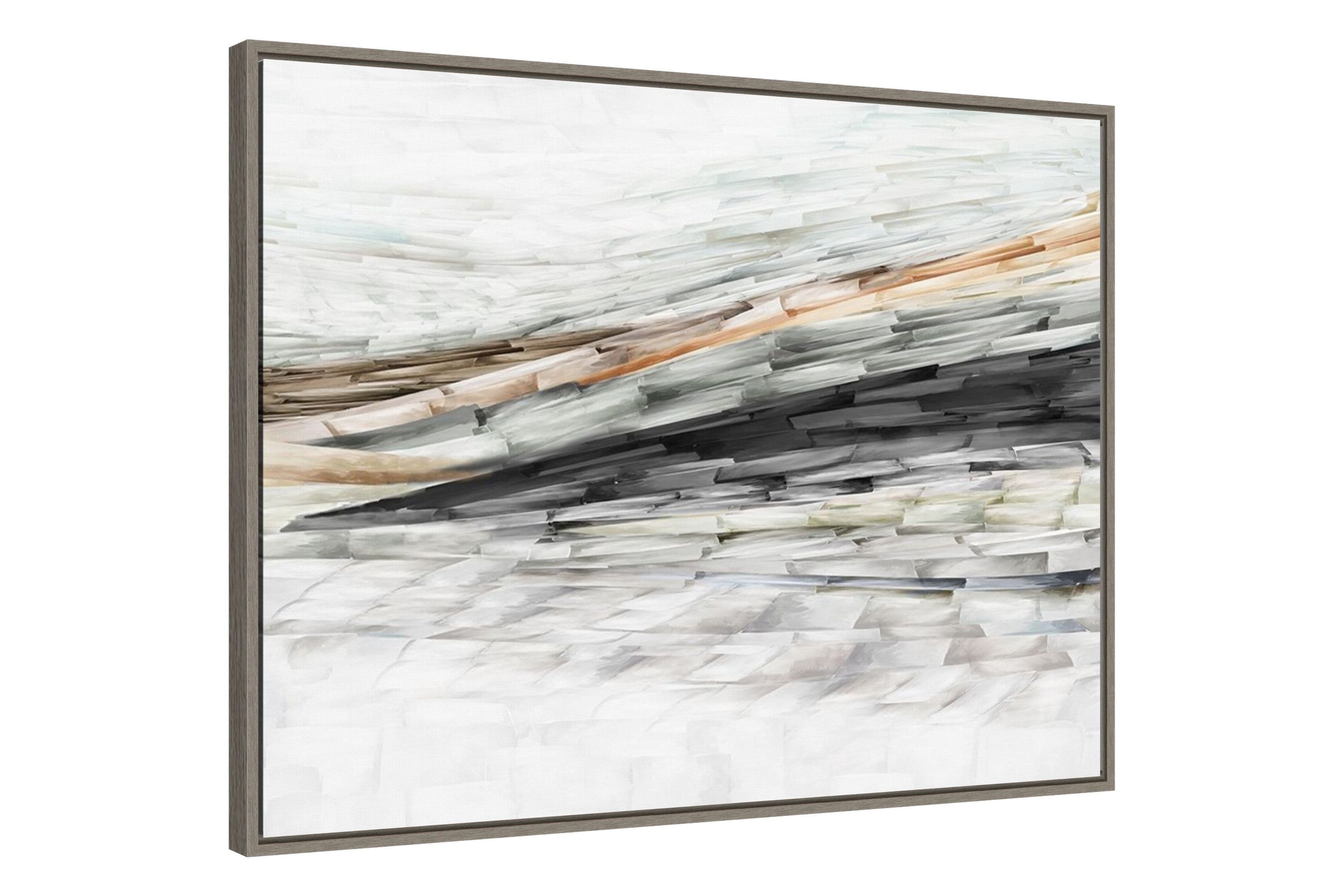 Lady of the Rocks II Framed Canvas Wall Art Print