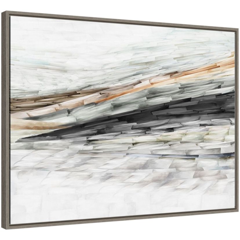 Lady of the Rocks II Framed Canvas Wall Art Print