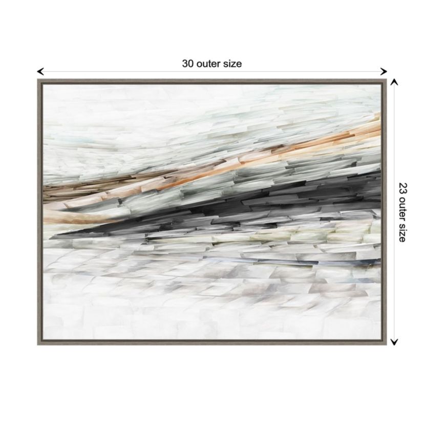 Lady of the Rocks II Framed Canvas Wall Art Print