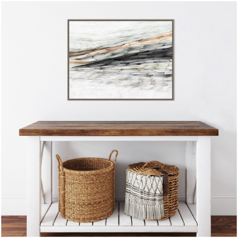 Lady of the Rocks II Framed Canvas Wall Art Print