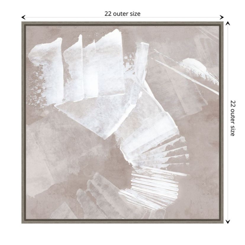 Ethereal Flow II Framed Canvas Wall Art Print