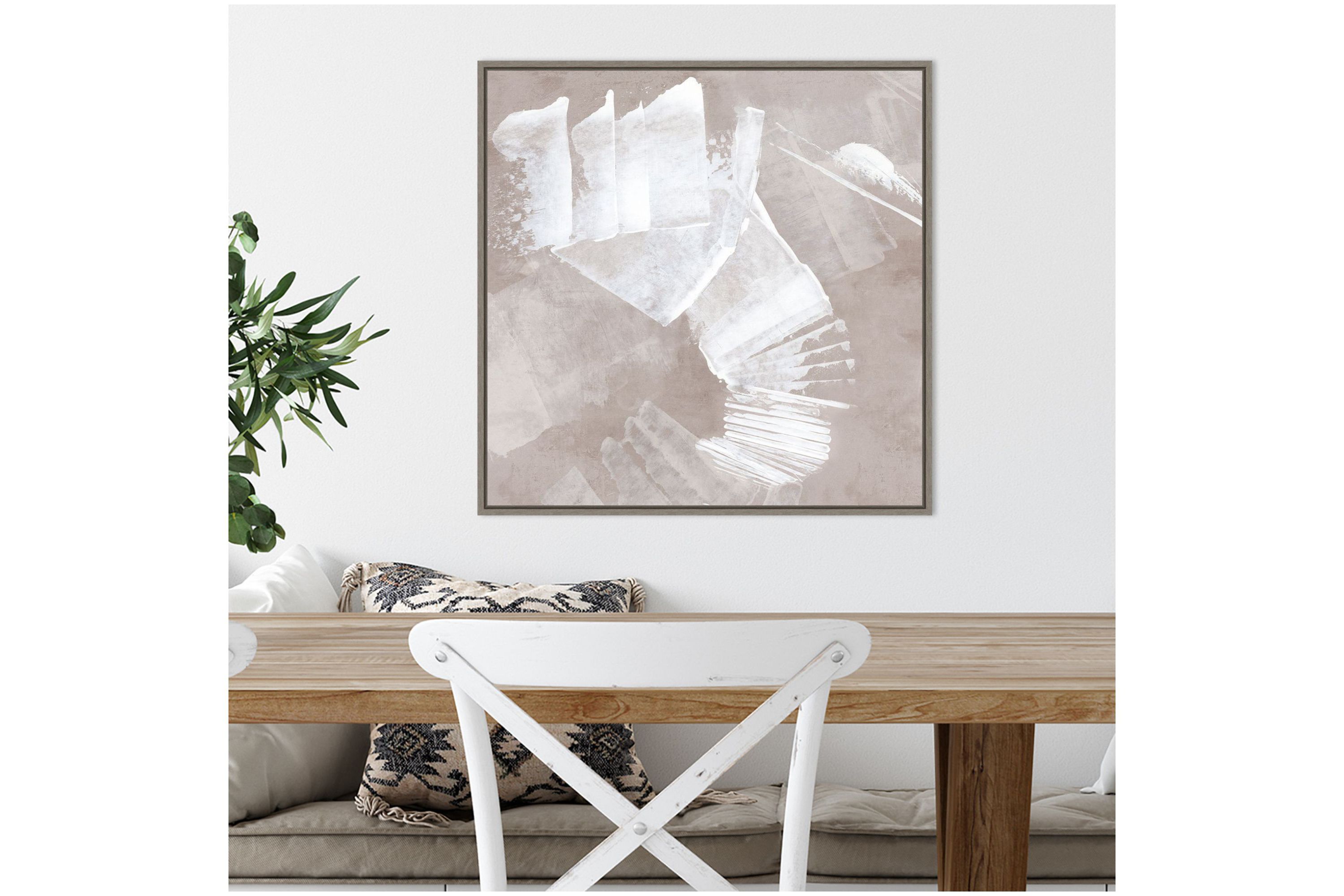 Ethereal Flow II Framed Canvas Wall Art Print