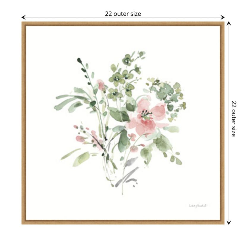 Inner Garden 05 Framed Canvas Wall Art Print