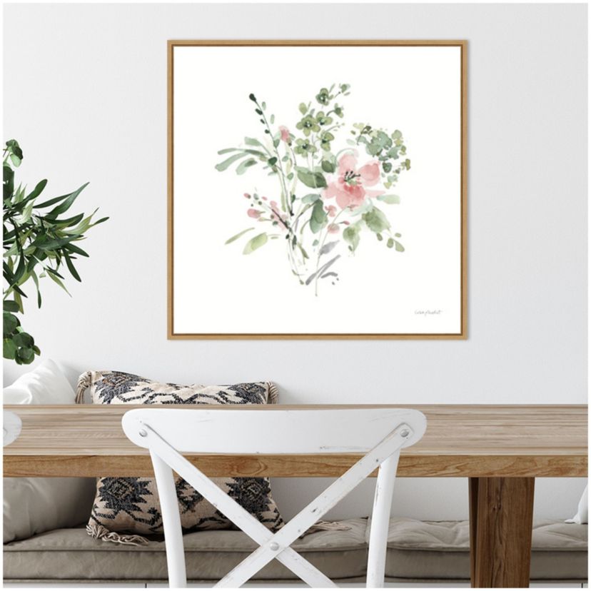 Inner Garden 05 Framed Canvas Wall Art Print