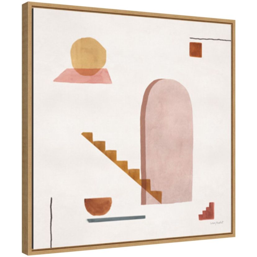Mi Casa 01 Framed Canvas Wall Art Print