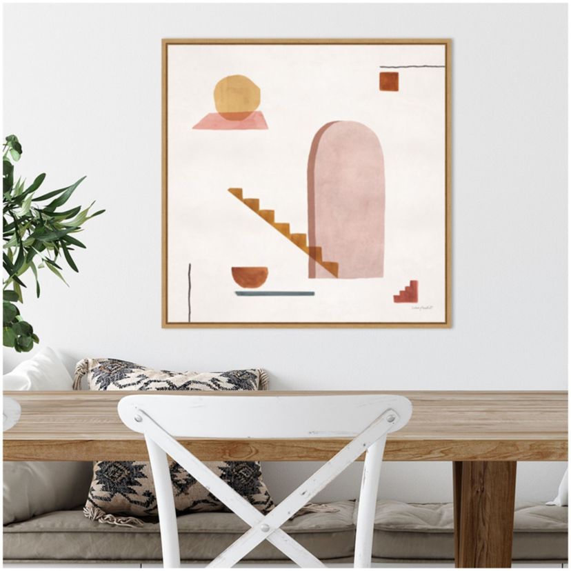 Mi Casa 01 Framed Canvas Wall Art Print