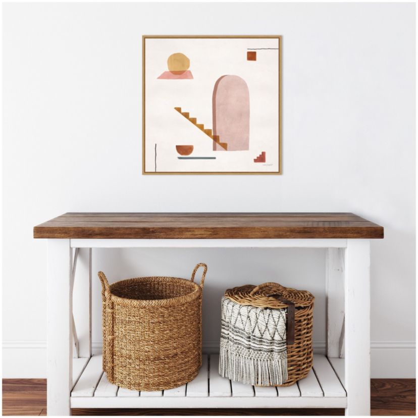 Mi Casa 01 Framed Canvas Wall Art Print