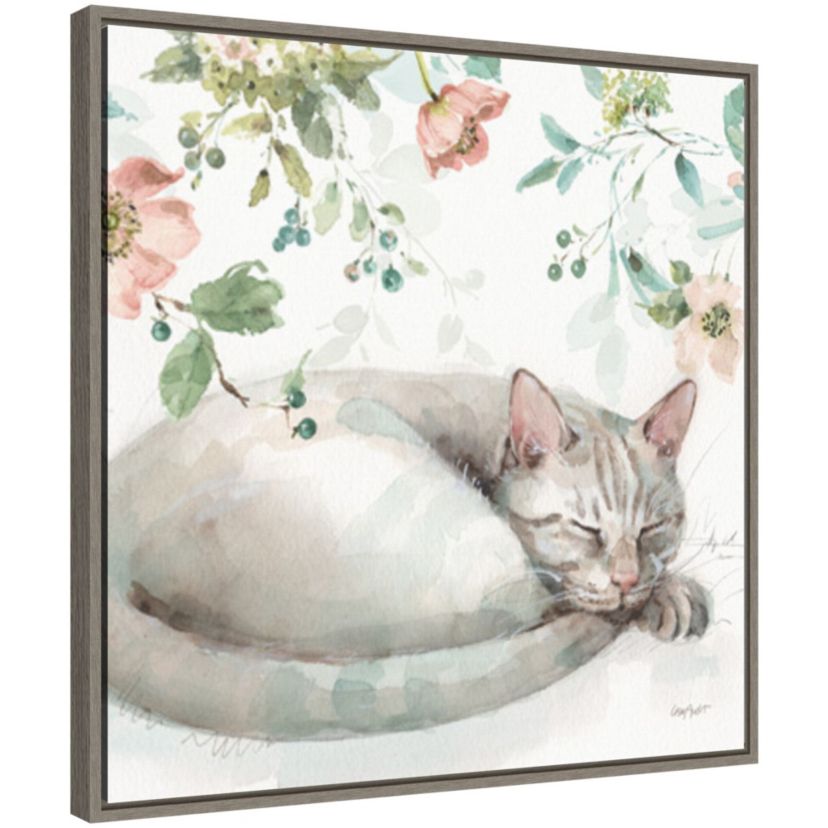 Mint Crush 15 Framed Canvas Wall Art Print