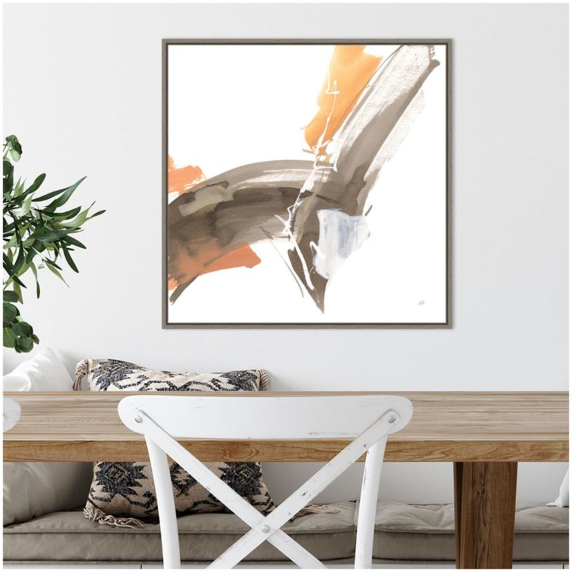Melody IV Framed Canvas Wall Art Print