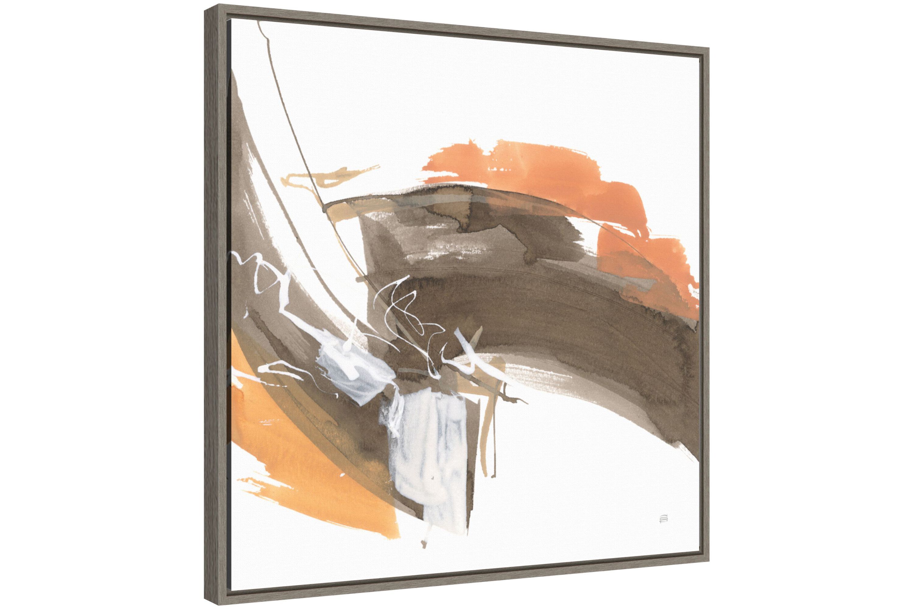 Melody III Framed Canvas Wall Art Print