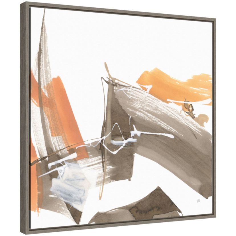 Melody II Framed Canvas Wall Art Print