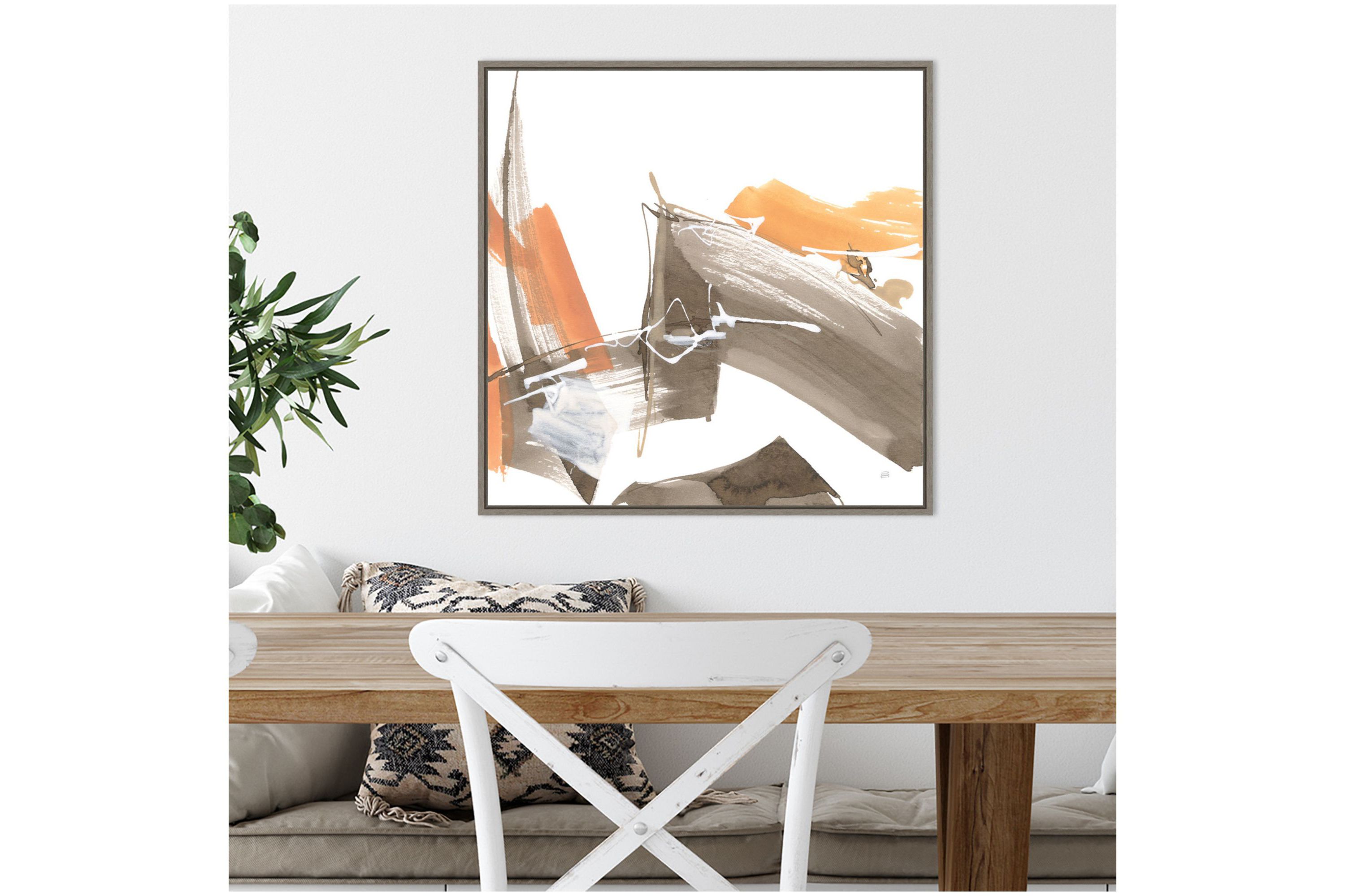 Melody II Framed Canvas Wall Art Print