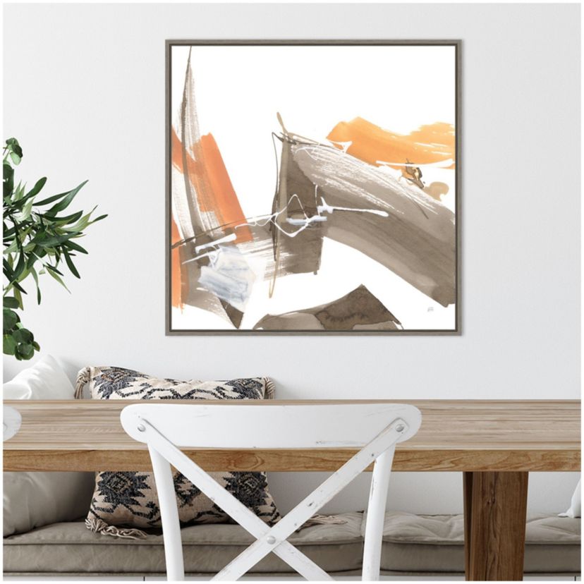 Melody II Framed Canvas Wall Art Print