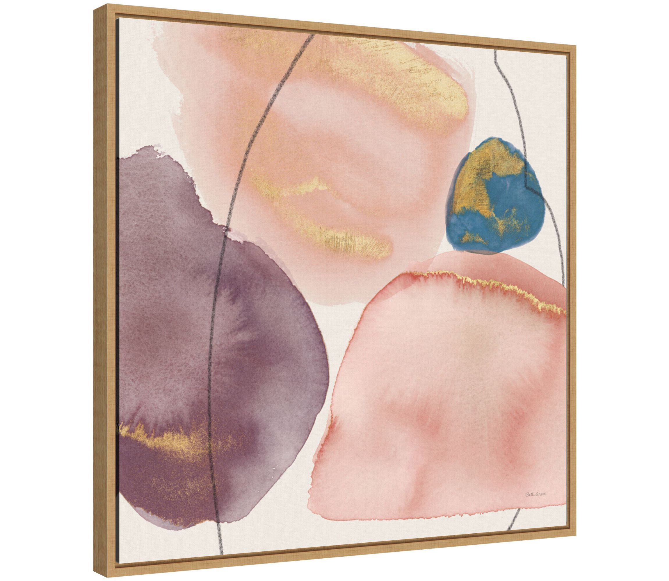 Petal Passion XI Eventide Framed Canvas Wall Art Print