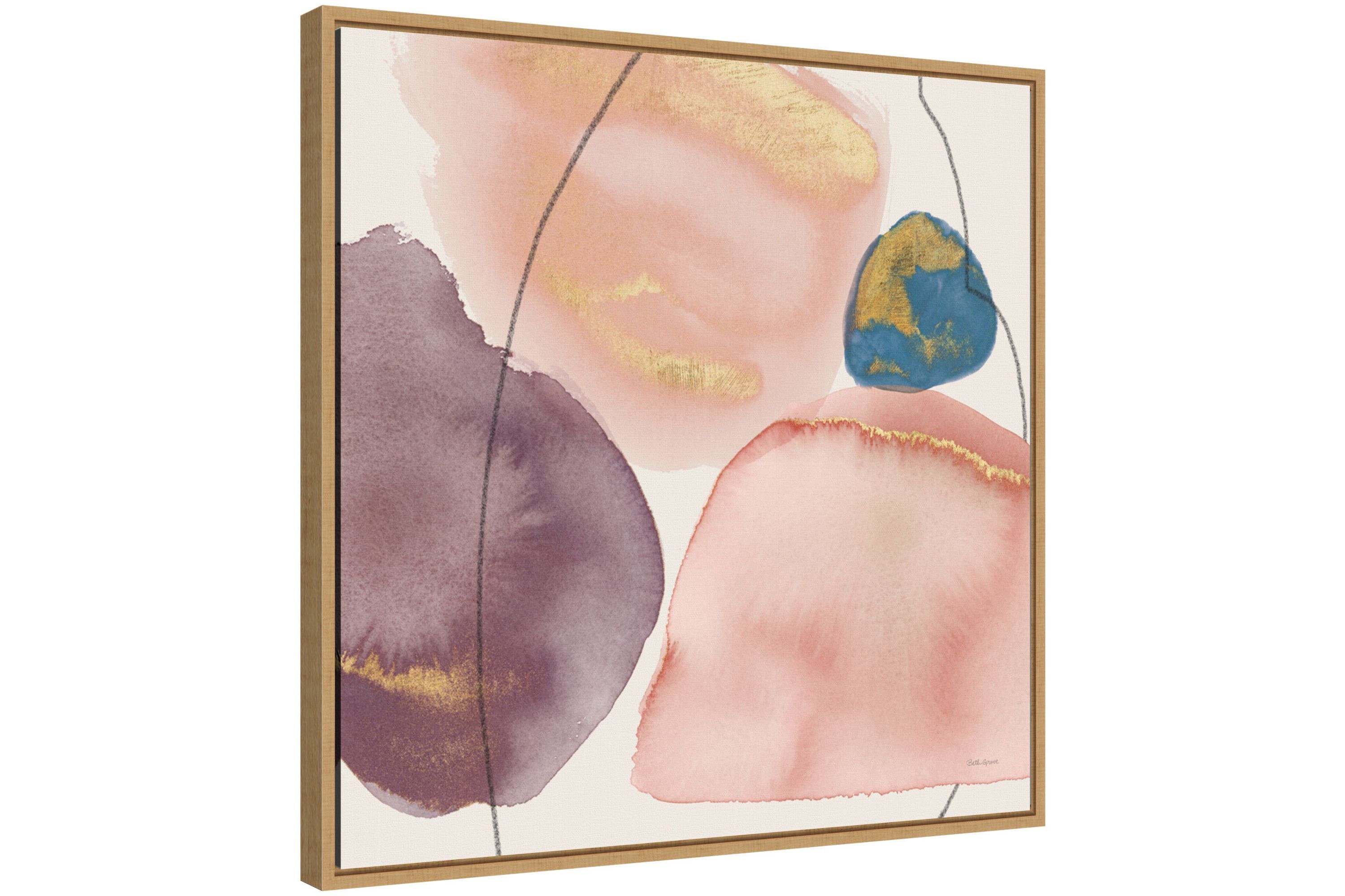 Petal Passion XI Eventide Framed Canvas Wall Art Print