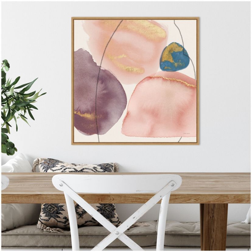 Petal Passion XI Eventide Framed Canvas Wall Art Print