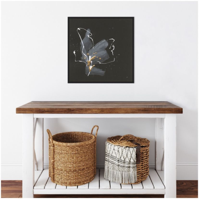 Modern Flower III Framed Canvas Wall Art Print