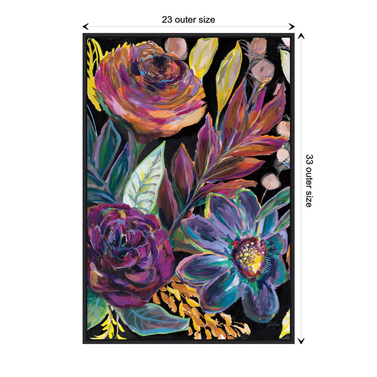 Festive Season I Framed Canvas Wall Art Print