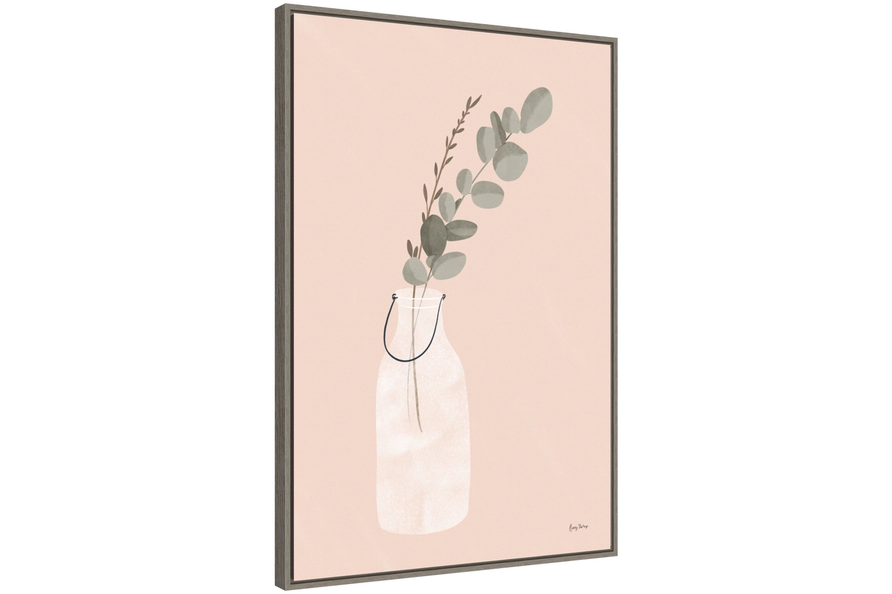 Natural Vessels I Framed Canvas Wall Art Print