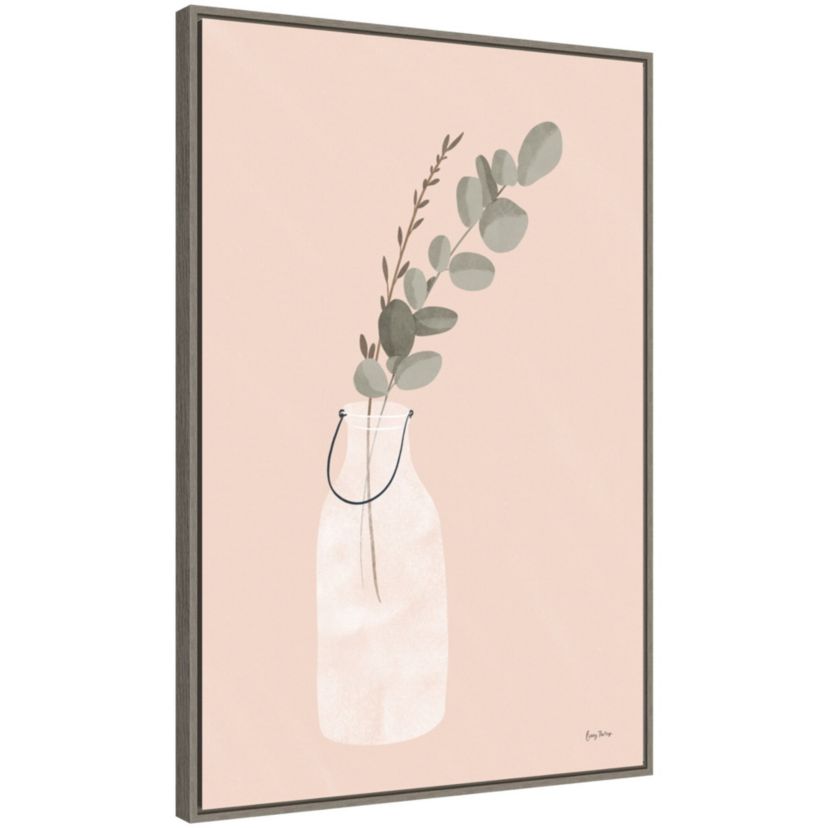 Natural Vessels I Framed Canvas Wall Art Print