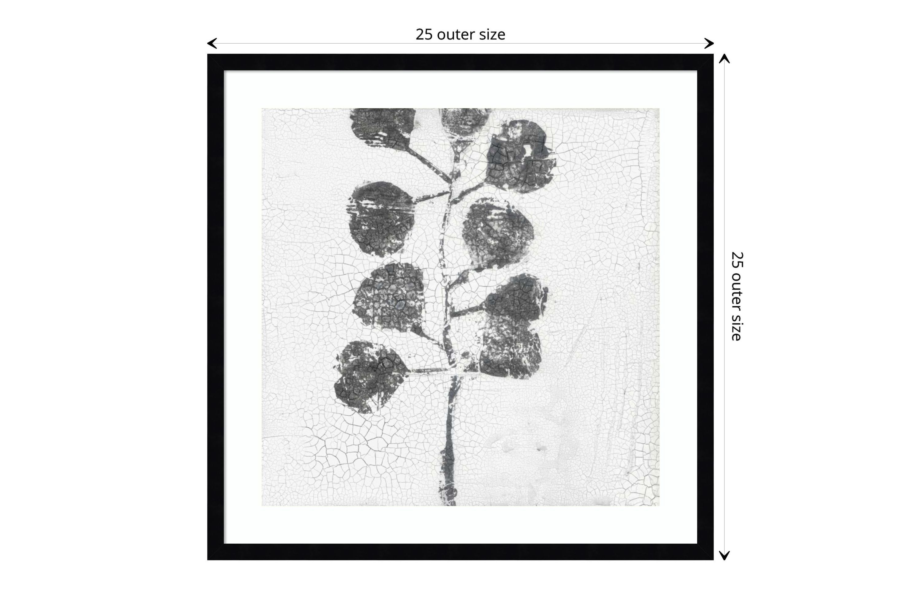 Minimalism I by Elena Ray Wood Framed Wall Art Print
