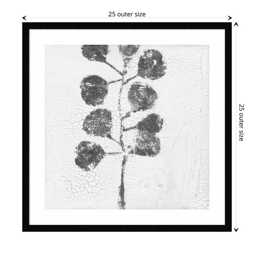 Minimalism I by Elena Ray Wood Framed Wall Art Print