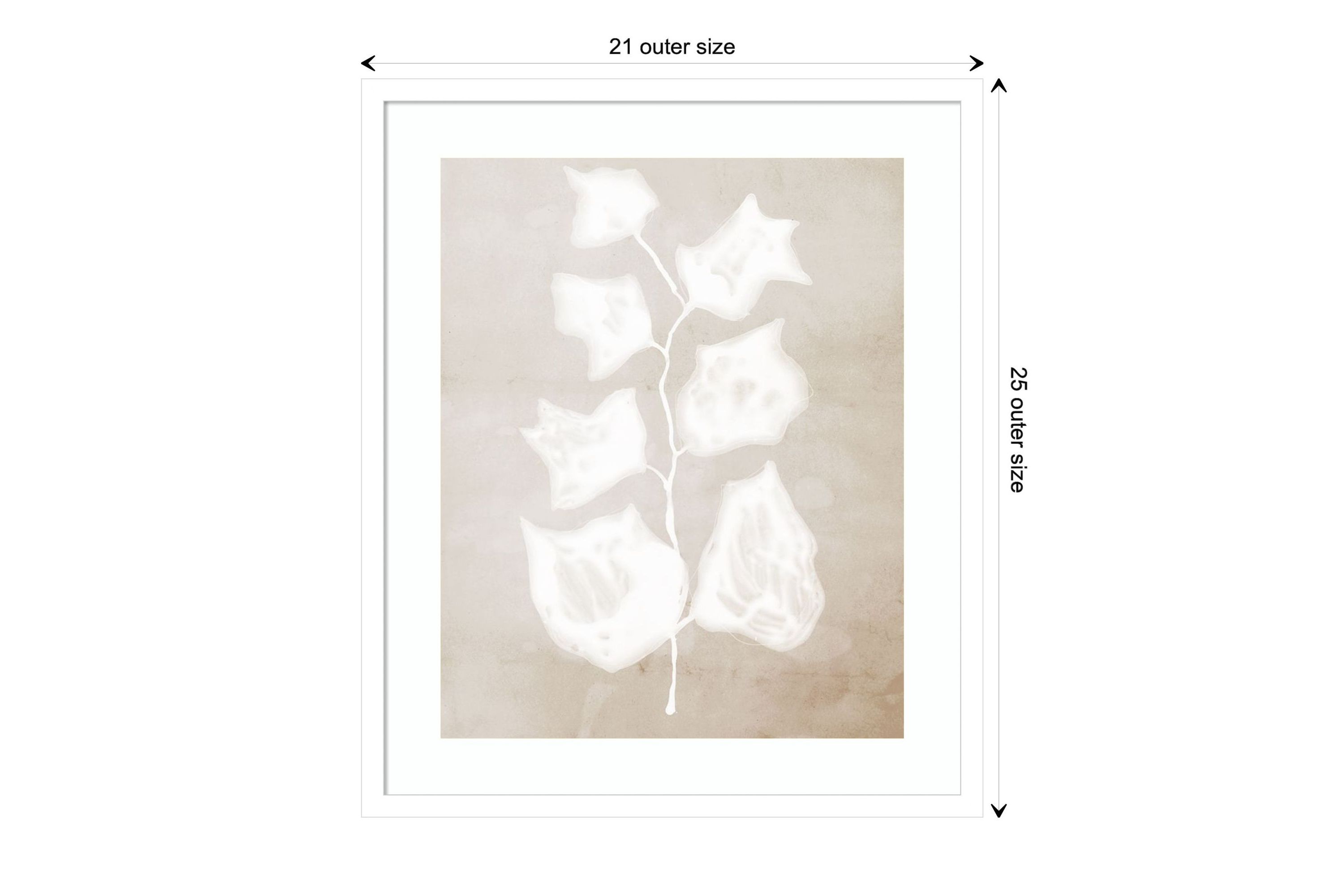 Paper Bark II by Urban Road Wood Framed Wall Art Print
