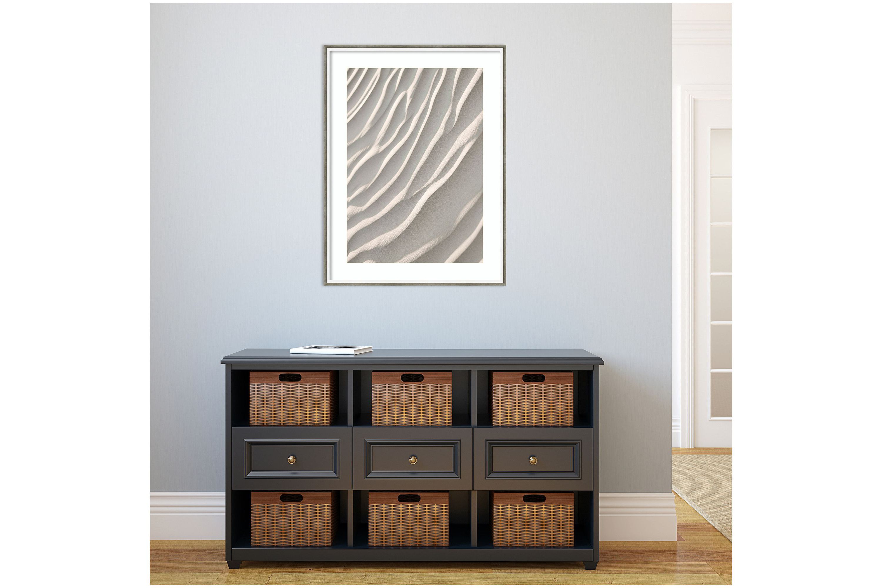 Sand by Design Fabrikken Wood Framed Wall Art Print