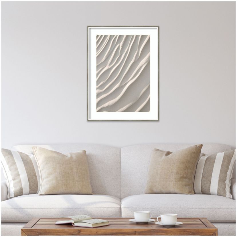 Sand by Design Fabrikken Wood Framed Wall Art Print