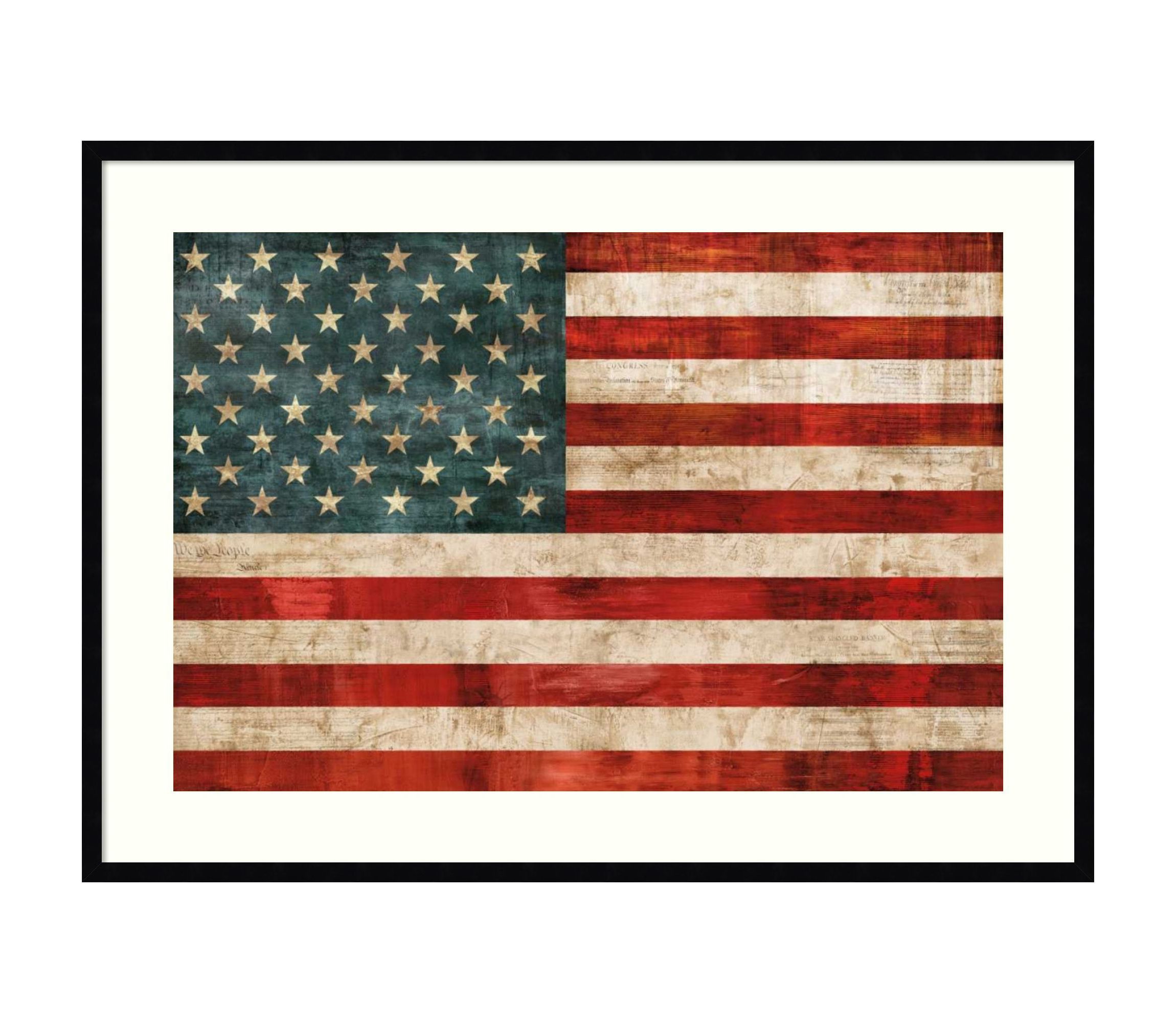 Allegiance by Luke Wilson Wood Framed Wall Art Print