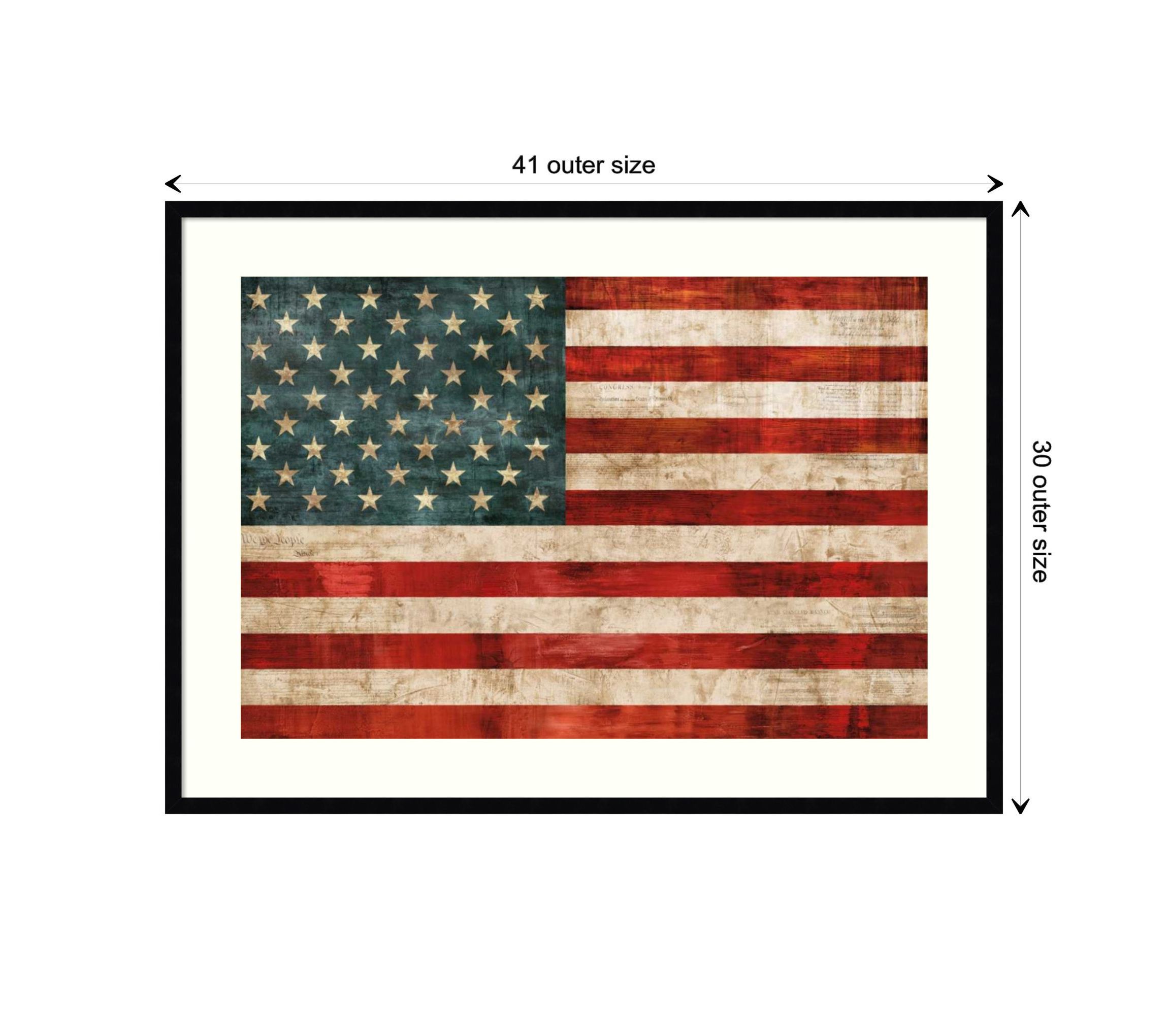 Allegiance by Luke Wilson Wood Framed Wall Art Print
