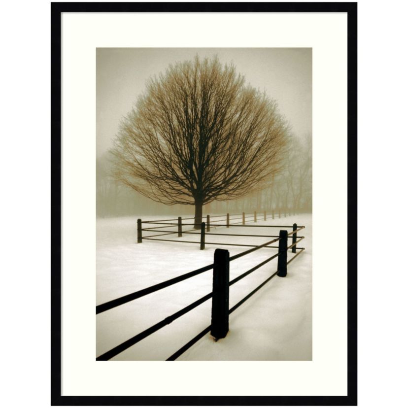 Solitude by David Lorenz Winston Wood Framed Wall Art Print
