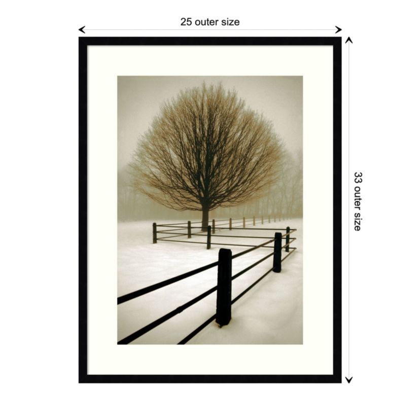 Solitude by David Lorenz Winston Wood Framed Wall Art Print