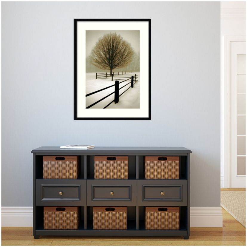 Solitude by David Lorenz Winston Wood Framed Wall Art Print