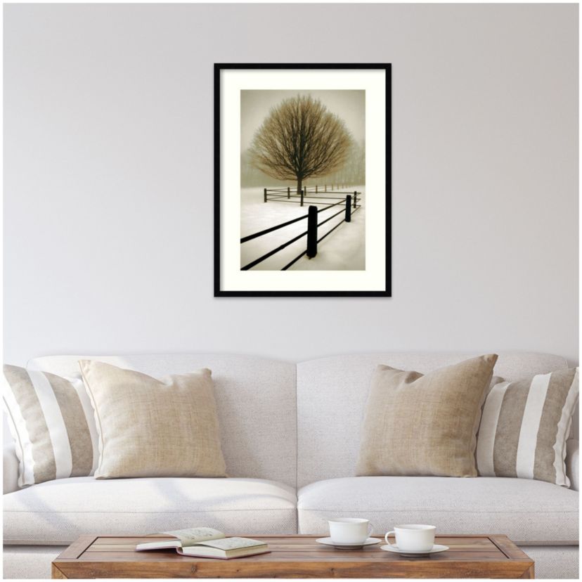 Solitude by David Lorenz Winston Wood Framed Wall Art Print