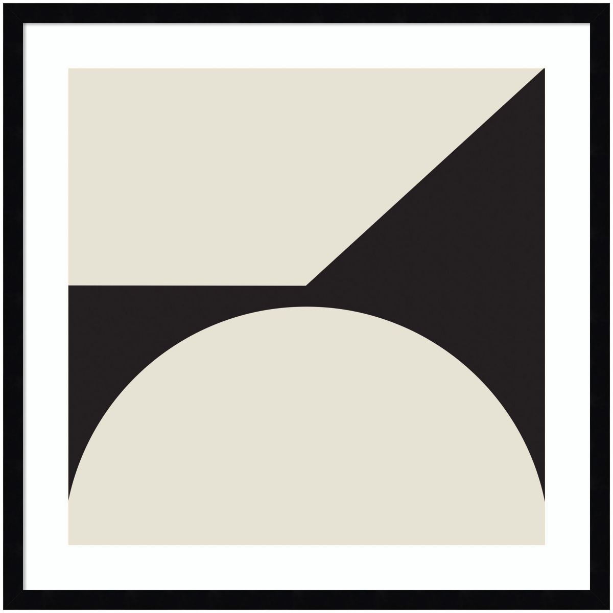 Minimal Max Mod I by The Creative Bunch Studio Wood Framed Wall Art Print