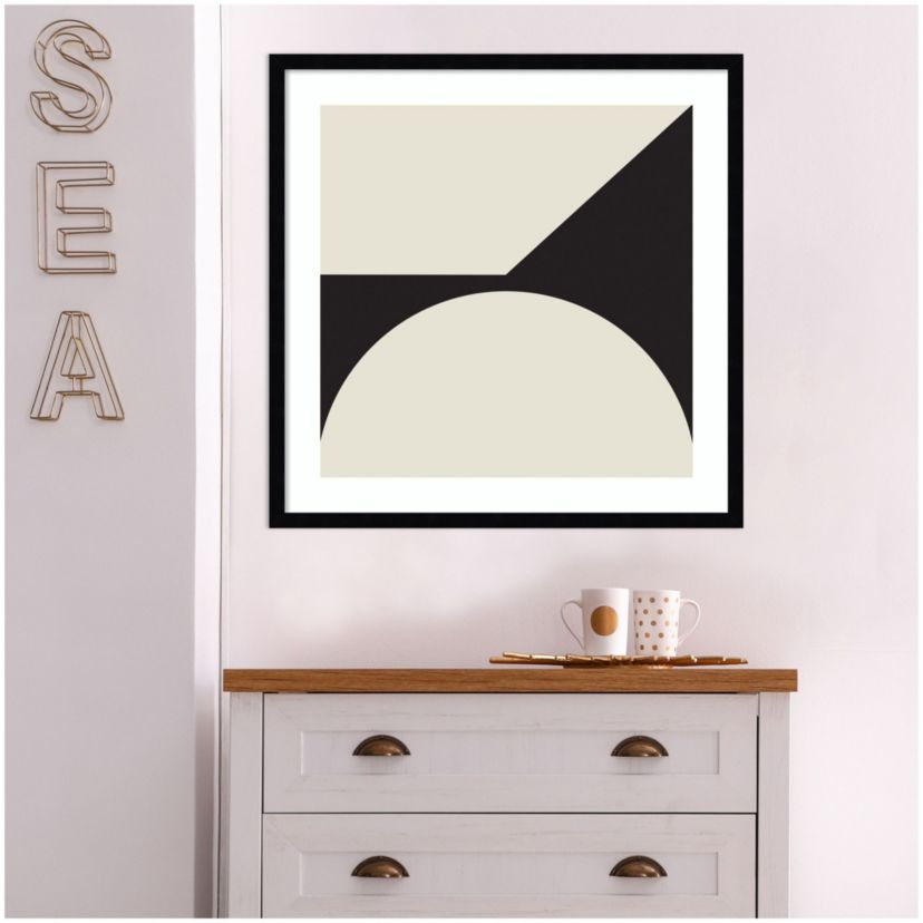 Minimal Max Mod I by The Creative Bunch Studio Wood Framed Wall Art Print