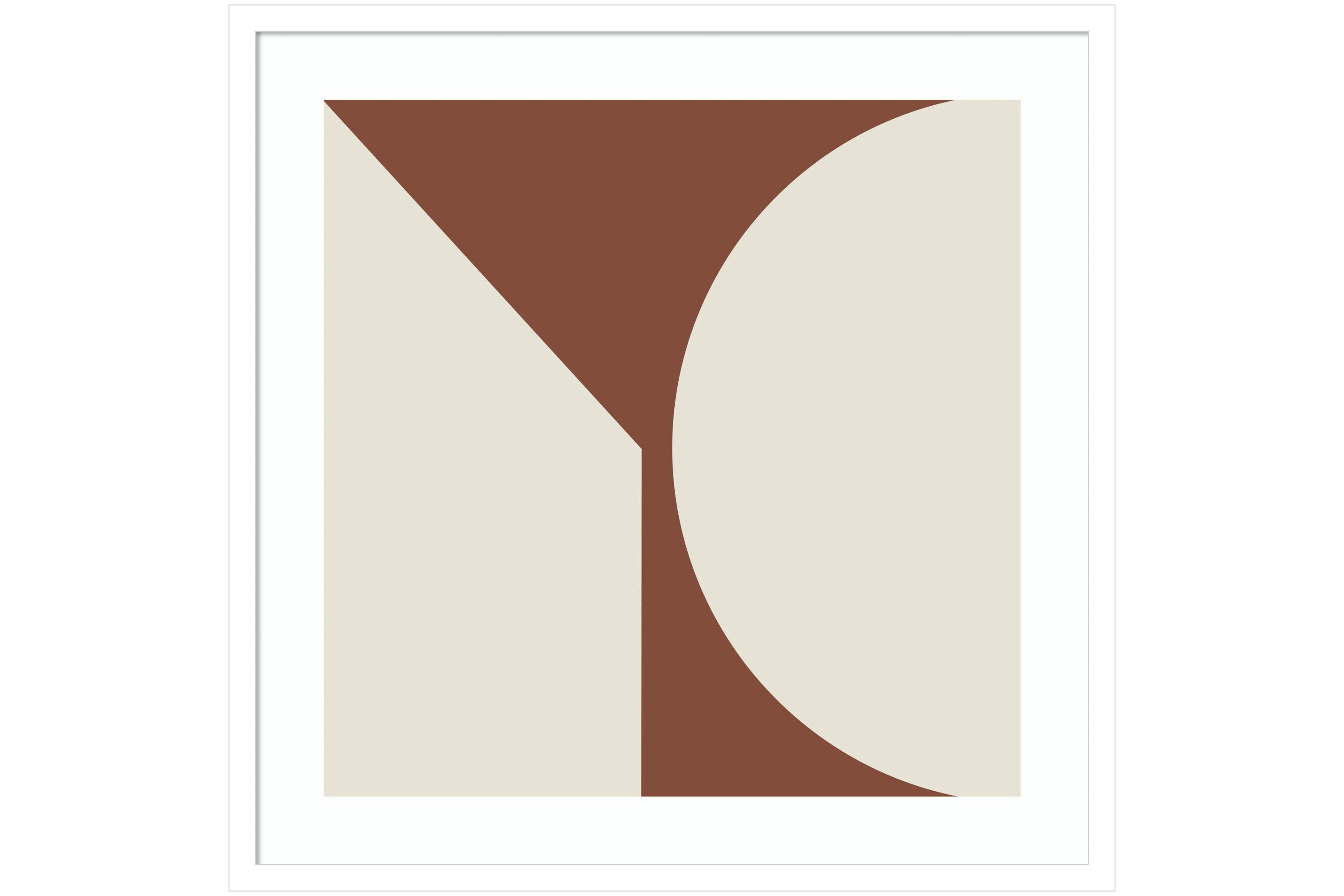 Minimal Max Mod I Hot Chocolate by The Creative Bunch Studio Wood Framed Wall Art Print