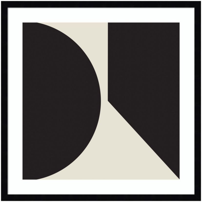 Minimal Max Mod II by The Creative Bunch Studio Wood Framed Wall Art Print