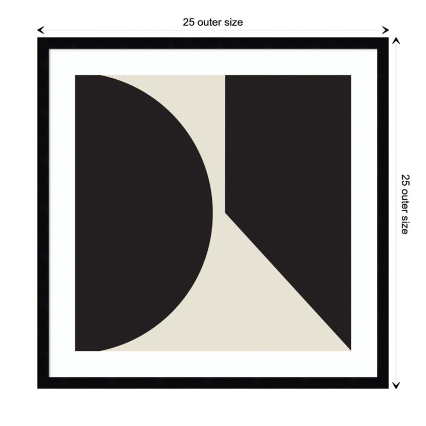 Minimal Max Mod II by The Creative Bunch Studio Wood Framed Wall Art Print