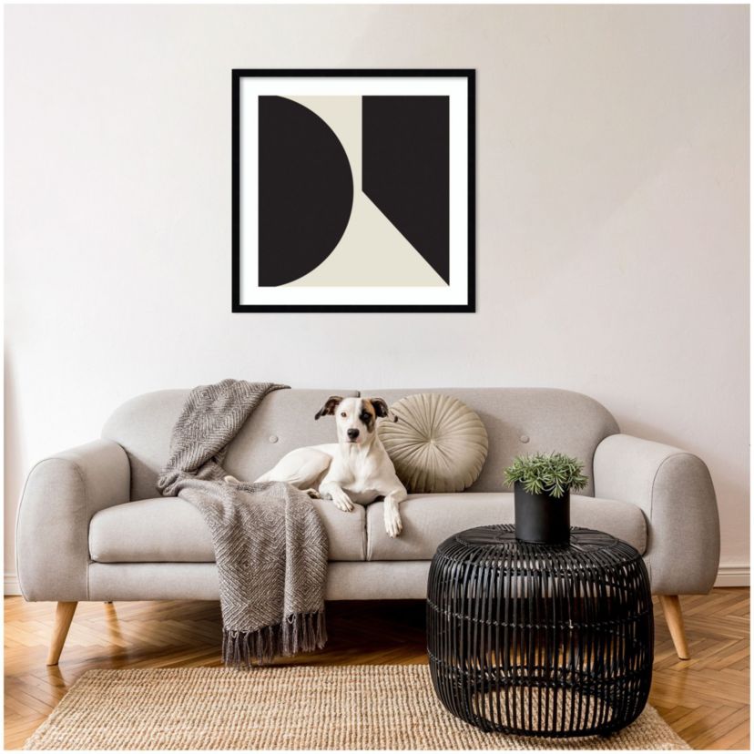 Minimal Max Mod II by The Creative Bunch Studio Wood Framed Wall Art Print
